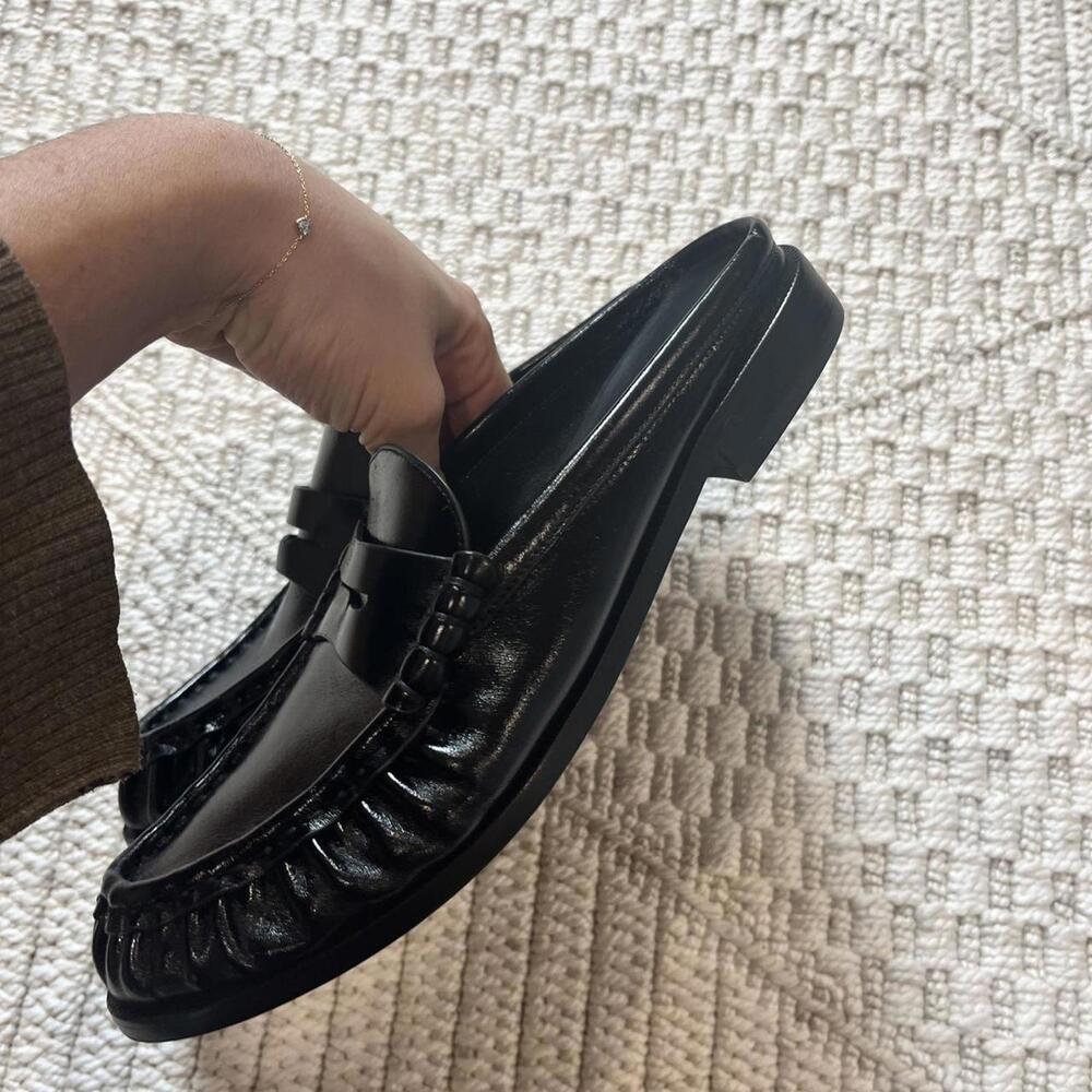 SOLD Jeffrey Campbell Goddard Penny Loafer Mules - Picture 4 of 6
